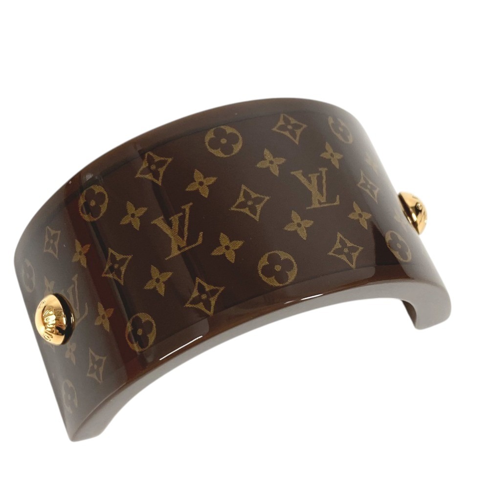 LOUIS VUITTON OB4265 モノグラム ヘアカフ・MNG レジン ポニー