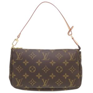 Unused Louis Vuitton Pochette Accessoires Monogram M51980 Pouch LV 0684 [Pre-owned] LOUIS VUITTON