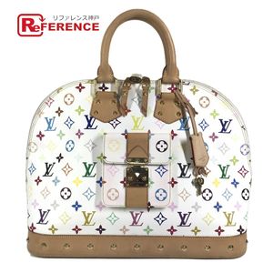 LOUIS VUITTON 모노그램 멀티 컬러 앨마 GM 핸드백