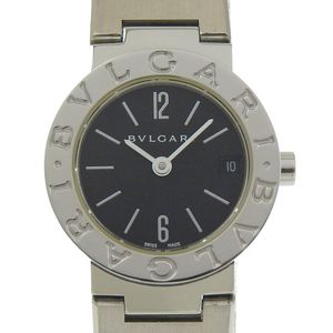 BVLGARI BVLGARI BVLGARI Watch BB23SS Stainless Steel Quartz Analog Display Black Dial Bvlgari Bvlgari Women's [Used]