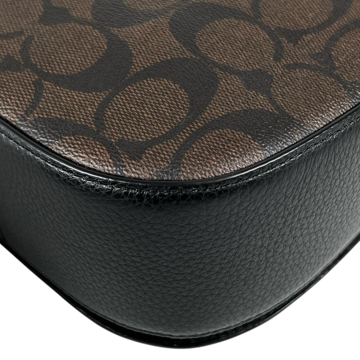 コーチ C7966 ショルダーバッグ ブラウン COACH クリオ シグネチャー
