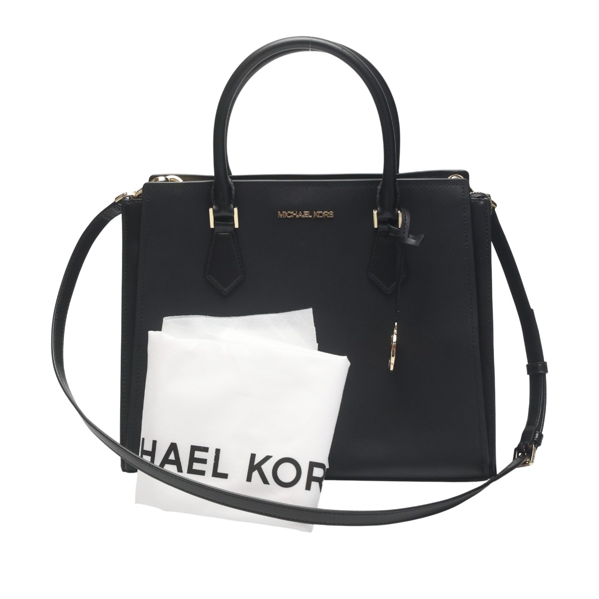 Michael Kors 35T0GWXS3L Sheila 兩用手提包Michael Kors 黑色 [二手]