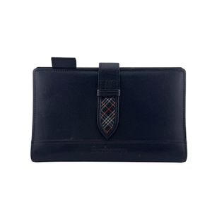 【二手】Burberrys 復古格紋計劃本封套，海軍藍
