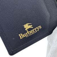 【二手】Burberrys 復古格紋計劃本封套，海軍藍