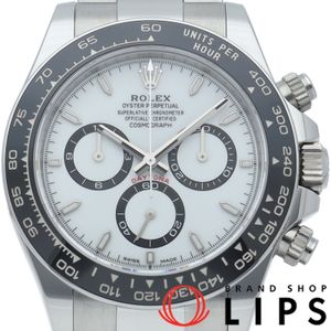 Rolex Cosmograph Daytona Watch 126500LN, Box, Warranty Card, Stainless Steel/Ceramic, Men's Watch, White, Excellent Condition [Brand New]
