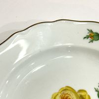 Meissen bassick 꽃 접시