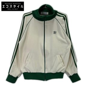 Adidas 70s Descente White Track Jacket, Size M [Used]