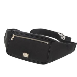Excellent condition Dolce & Gabbana nylon black body bag/belt bag, black, 1562 [Used] DOLCE&GABBANA