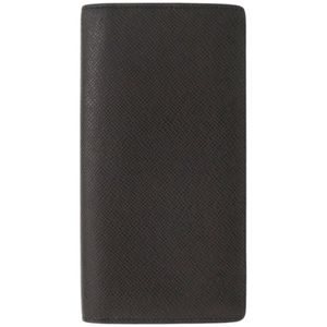 Excellent condition Louis Vuitton Portefeuille Brazza Taiga M30501 Black Long Wallet LV 2312 [Used] LOUIS VUITTON Men's