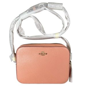 Coach 87734 斜背相機包/肩背包
COACH貝殼粉紅色