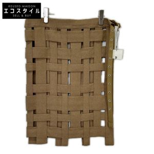 ZUCCA CZ04FG574 Brown Design Skirt M [Used]