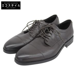 Cole Haan Harmon Grand Cap Toe Oxford Leather Shoes for Men, Dark Chocolate, C41587, Size 9M (Used) - Excellent Condition