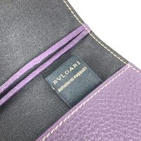 BVLGARI)全幅logo書套，三折筆記本封套