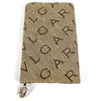 BVLGARI)全幅logo書套，三折筆記本封套