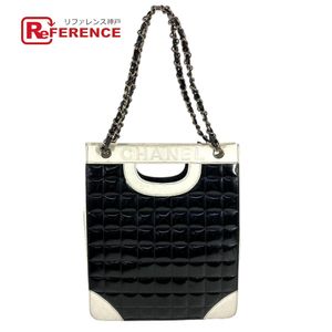 CHANEL 6790*** Color Logo Chocolate Bar Shoulder Bag