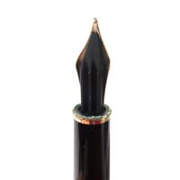 品相極佳 ▼MONTBLANCMeisterstück 經典款 14K 金尖 白星鋼筆 黑金 德國製造 男士