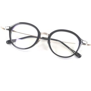 Unused △ DITA DTX462 EYMORI Rimless Glasses Eyewear Black Silver