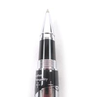 品相極佳 □OMEGA超霸系列登月40週年紀念款帶帽原子筆 文具 黑色銀色 男士筆 書寫流暢