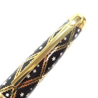 全新 ▼ 卡朗達什 5092-038 ZIVAGO 日瓦戈醫生鋼筆，18K 金筆尖（M），限量版 1958 支（0077/1958），中國漆面，黑金配色，帶原裝盒及筆套，瑞士製造，男士款