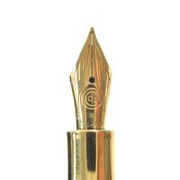 全新 ▼ 卡朗達什 5092-038 ZIVAGO 日瓦戈醫生鋼筆，18K 金筆尖（M），限量版 1958 支（0077/1958），中國漆面，黑金配色，帶原裝盒及筆套，瑞士製造，男士款