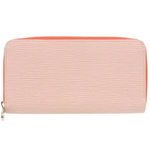 Excellent condition Louis Vuitton Zippy Wallet Epi M67266 Rose Ballerine Long Wallet LV 1444 [Used] LOUIS VUITTON