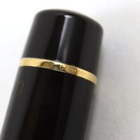 全新狀態 ○MONTBLANCMeisterstück 作家系列 1996 年亞歷山大·仲馬紀念款 18K 金 F 尖 18310/20000 鳶尾花圖案 三劍客主題 簽名鋼筆ブラウン筆盒及筆套 德國製造
