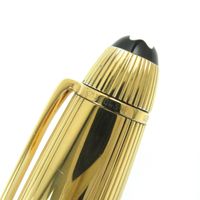 成色極佳 △MONTBLANCMeisterstück Le Grand AG925 Solitaire 金色筆蓋原子筆，德國製造，重 57.0 克，男士，書寫流暢，強烈推薦 ◎