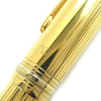 成色極佳 △MONTBLANCMeisterstück Le Grand AG925 Solitaire 金色筆蓋原子筆，德國製造，重 57.0 克，男士，書寫流暢，強烈推薦 ◎