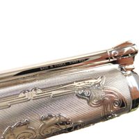 全新未使用商品 ▼ 都邦西部狂野系列 14K 金 M 尖鋼筆 198/1500 黑色 含銀色筆盒 法國製造 男士
