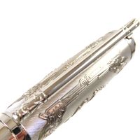 全新未使用商品 ▼ 都邦西部狂野系列 14K 金 M 尖鋼筆 198/1500 黑色 含銀色筆盒 法國製造 男士