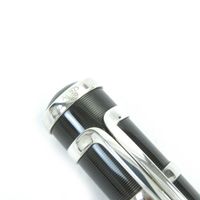 品相極佳 △MONTBLANCPatron 系列 2003 年尼古拉斯·哥白尼限量版鋼筆，18K AG925 M 尖，803/4810 PIX，黑/銀色，帶筆盒，德國製造，重量 60.1 克，男士款