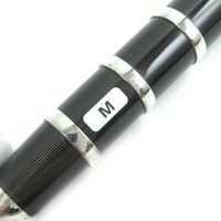 品相極佳 △MONTBLANCPatron 系列 2003 年尼古拉斯·哥白尼限量版鋼筆，18K AG925 M 尖，803/4810 PIX，黑/銀色，帶筆盒，德國製造，重量 60.1 克，男士款