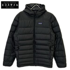 Patagonia 84902 Black High Loft Down Hoodie, Size S [Used]