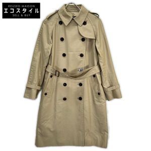 Aquascutum 5005150000-82 Beige Lined Trench Coat Size 6 [Used]