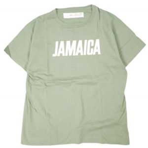 Necessary or unnecessary x BEAMS fennica - Special Order, Made in Japan, Jamaica Tee, Size L, Olive, Short Sleeve, NOUN Mamborama Top [Used] [Necessary or unnecessary × BEAMS fennica]