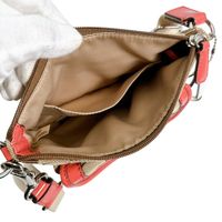 Coach F51108 经典款斜挎包COACHブラウンx 粉色[二手] | 日本二手精品 