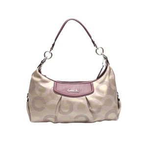 Coach F20031 Op Art 2-way Shoulder Bag/Handbag
COACH Braun[Used]