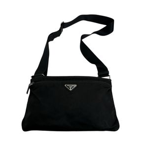 Prada Body Bag, Triangle Logo Shoulder Bag

PRADA Black [Pre-owned]