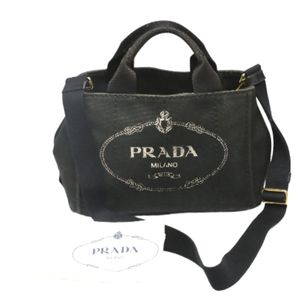 Prada 1BG439 Tote Bag, Canapa Mini Tote Bag

PRADA Black [Pre-owned]
