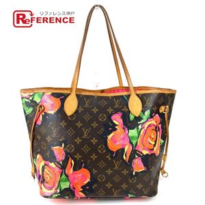 LOUIS VUITTON SP0039 Monogram Rose Neverfull MM Tote Bag