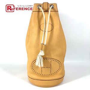 HERMES H Perforated Logo Lunch Shoulder Bag