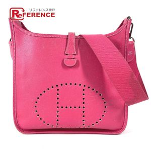 HERMES H Perforated Logo Evelyne 1 PM Shoulder Bag
