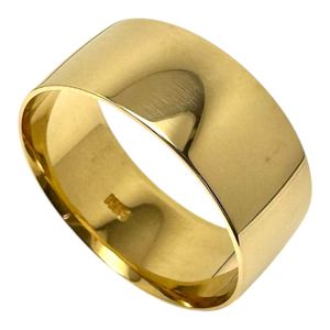 Size 19, flat band ring, K18 gold, 7.2g, women's. [Used]