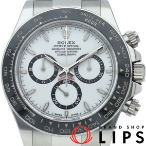 Rolex Cosmograph Daytona Watch 126500LN, Box, Warranty Card, Stainless Steel/Ceramic, Men's Watch, White, Excellent Condition [Brand New]