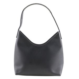 구찌 GUCCI 숄더백 001.3778 레더 블랙 어깨걸이,A4 패스너 레이디스【중고】