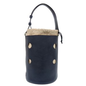 Excellent condition J&M Davidson JOY leather navy handbag 1918 [Used] J&M Davidson