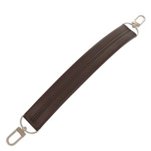 Excellent condition Louis Vuitton Selene handle strap, leather Braun silver, LV 1746 [Pre-owned] LOUIS VUITTON