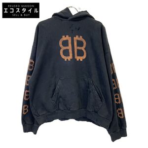 Balenciaga 2022 742603 TOVN7 BB Print Pullover Parka S [Used]