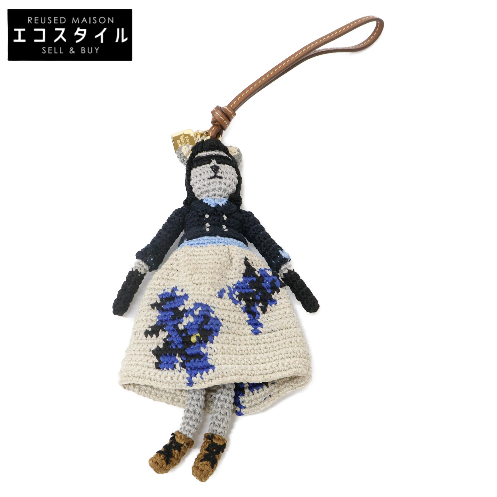Miu Miu 24AW 5TT215 技術紗線皮革肩帶包覆 [二手]