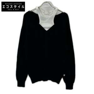 Alexander Wang Black CA00985 Layered Knit S [Used]
